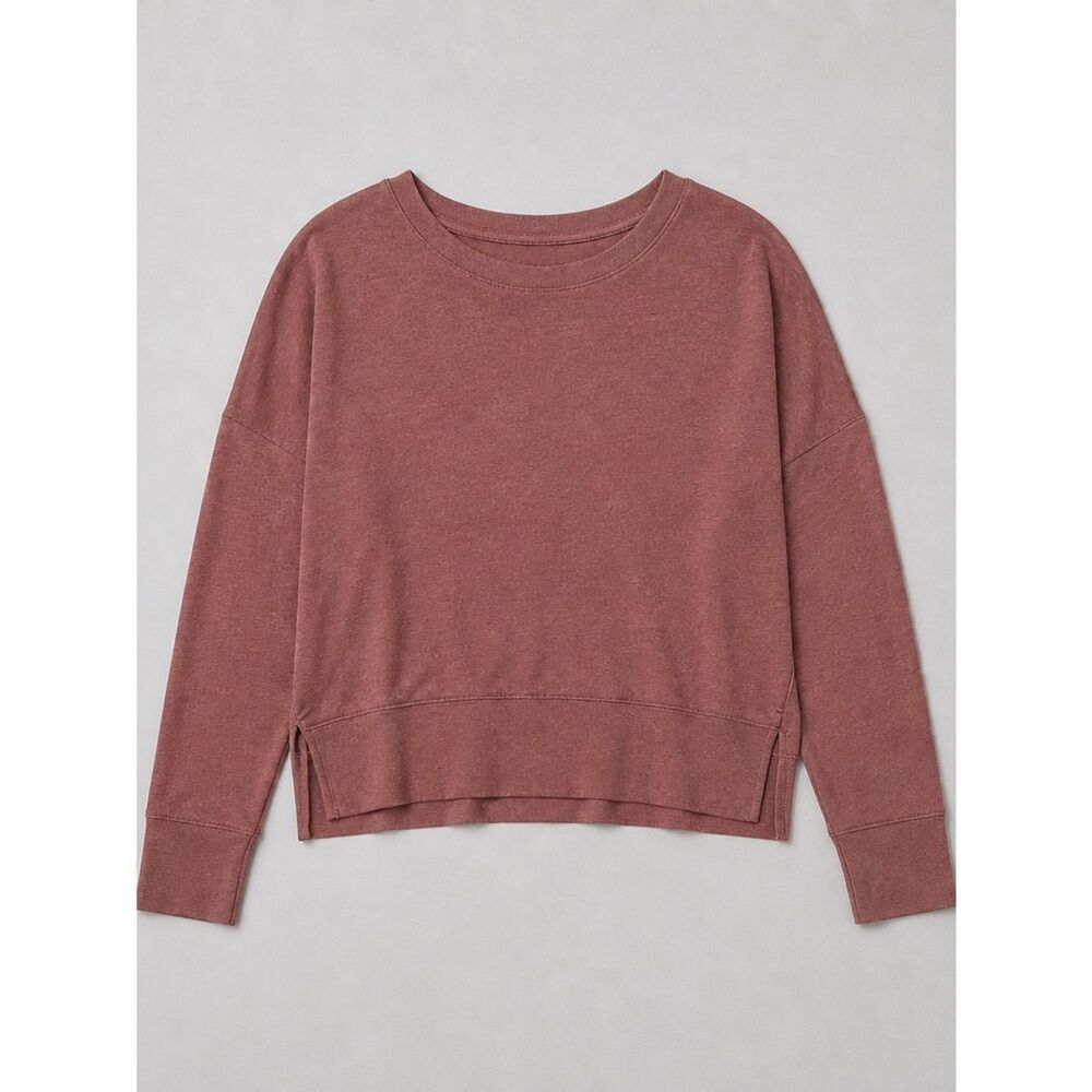 Abercrombie & Fitch Mauve pink Cozy sweater size large EUC